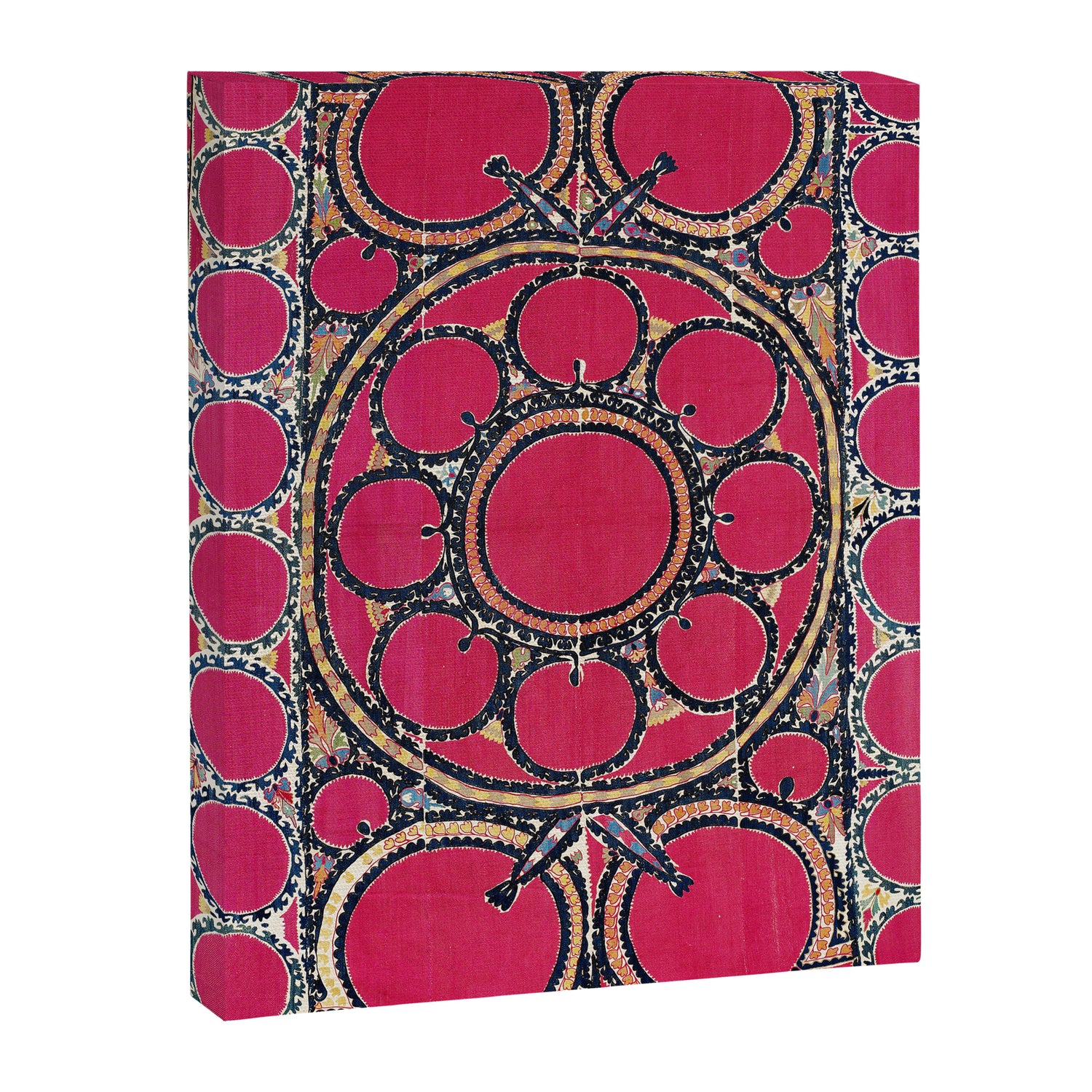 Tashkent Suzani Uzbekistan  Antique Carpet Canvas Print Gallery Image 3