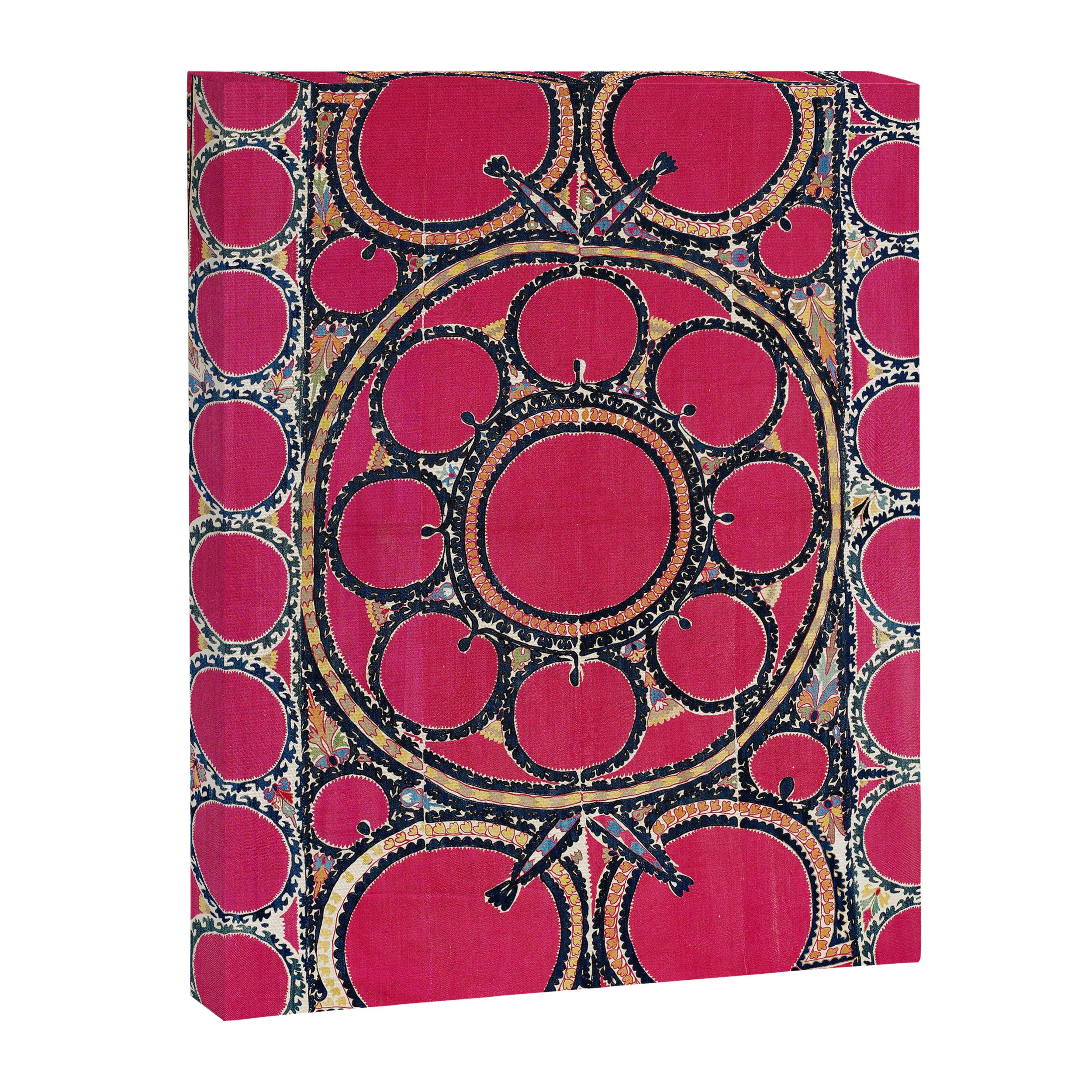 Tashkent Suzani Uzbekistan  Antique Carpet Canvas Print Gallery Image 3
