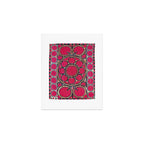 Tashkent Suzani Uzbekistan  Antique Carpet Art Print Gallery Image 1