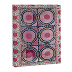 Tashkent Suzani Uzbekistan Floral Embroidery Print Canvas Print Gallery Image 3