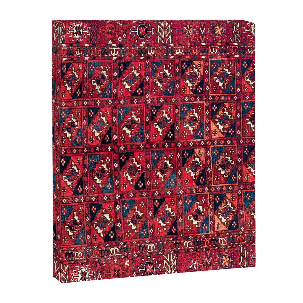 Tekke  Antique West Turkestan Rug Print Canvas Print Gallery Image 3