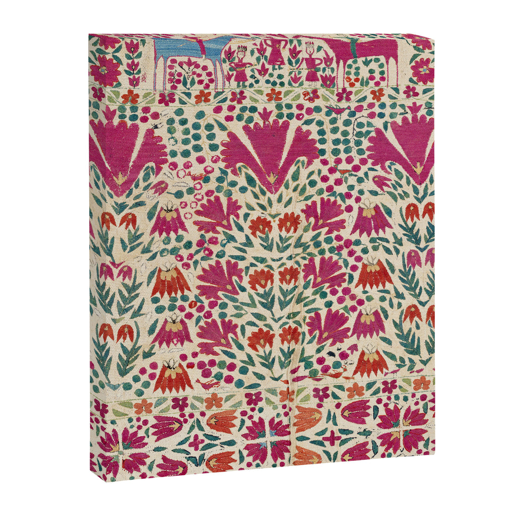 Tekke Asmalyk Embroidered Trapping Print Canvas Print Gallery Image 3