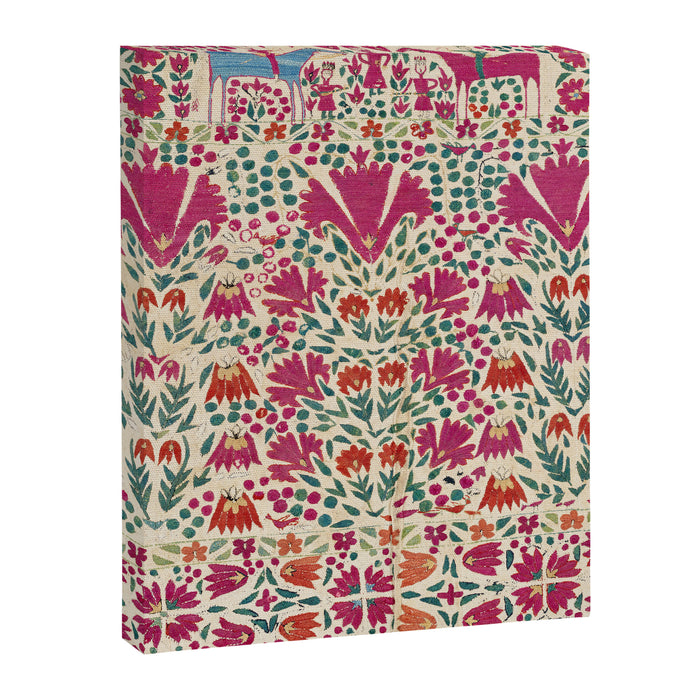 Tekke Asmalyk Embroidered Trapping Print Canvas Print Gallery Image 1