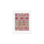 Tekke Asmalyk Embroidered Trapping Print Art Print Gallery Image 1