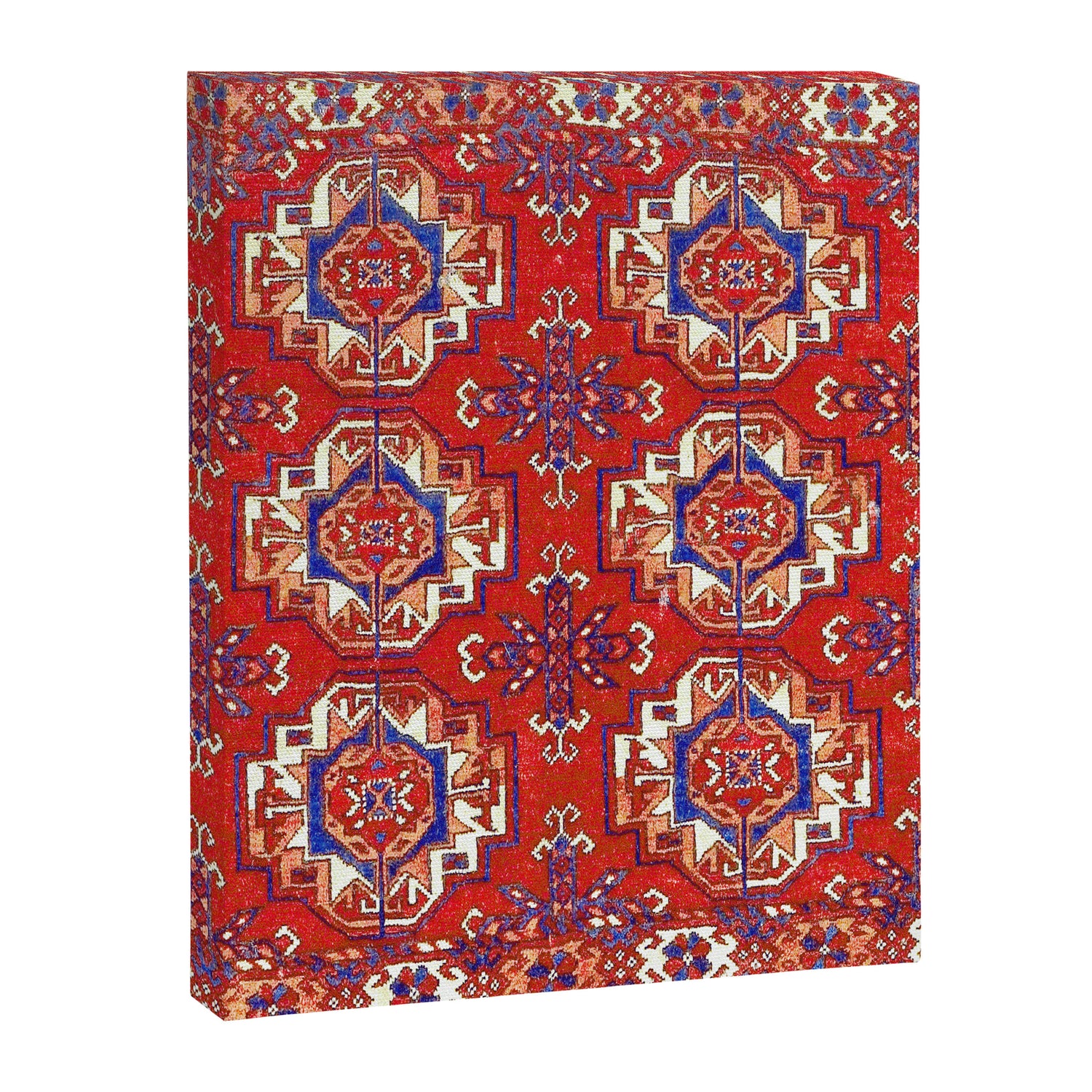 Tekke Torba Antique Turkmen Tribal Rug Print Canvas Print Gallery Image 3