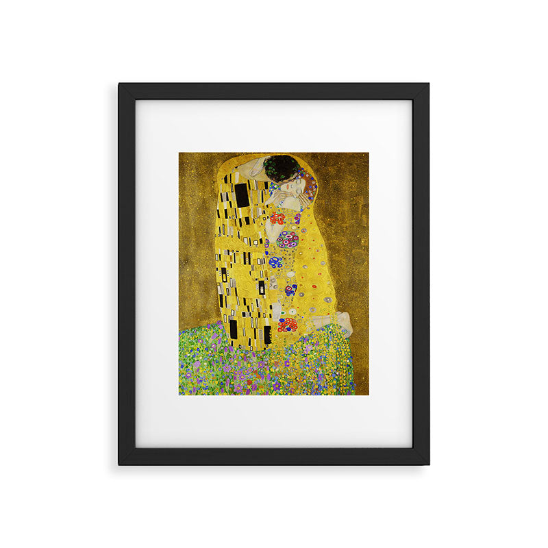 The Kiss, Gustav Klimt Framed Art Print Gallery Image 6