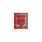 Tree of Life Beautiful Flower Garden Persian Khorassan Rug Print Art Print Gallery Image 1