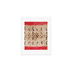 Tsudrukt South Tibetan Tiger Skin Rug Print Art Print Gallery Image 1