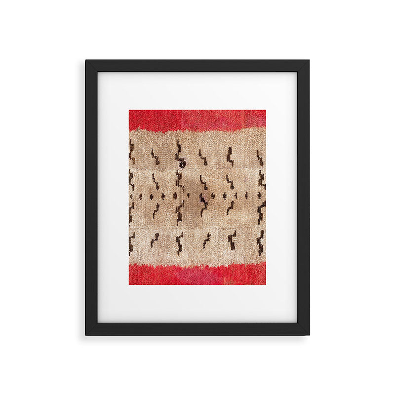 Tsudrukt South Tibetan Tiger Skin Rug Print Framed Art Print Gallery Image 5