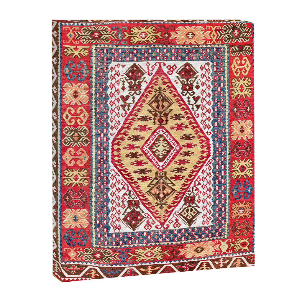 Turkish Central Anatolian Kilim Canvas Print Gallery Image 3