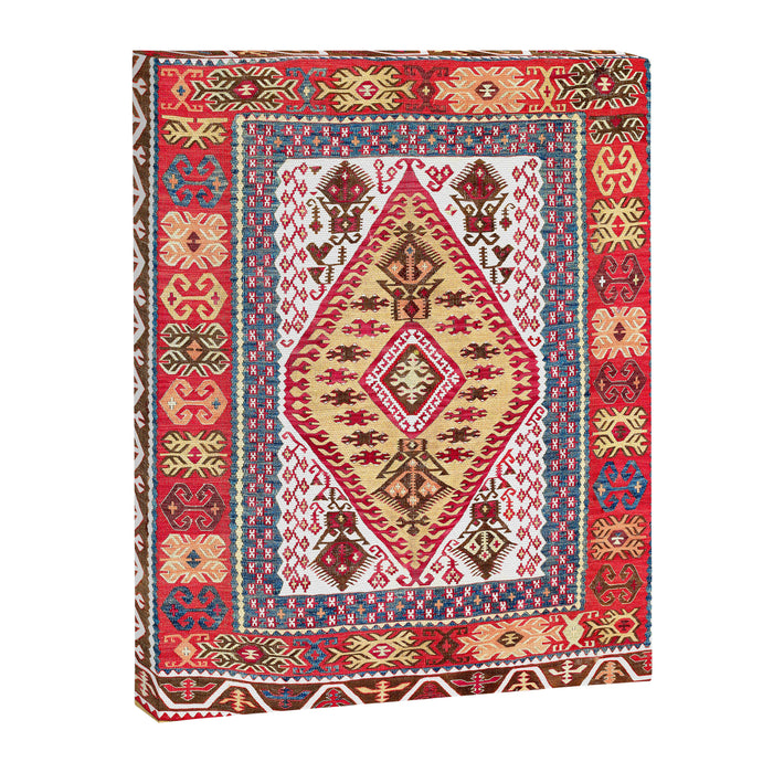 Turkish Central Anatolian Kilim Canvas Print Gallery Image 1