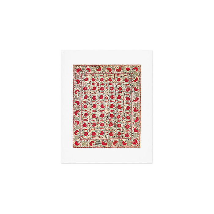 Ura Tube Bokhara Uzbekistan Suzani Embroidery Print Art Print Gallery Image 1