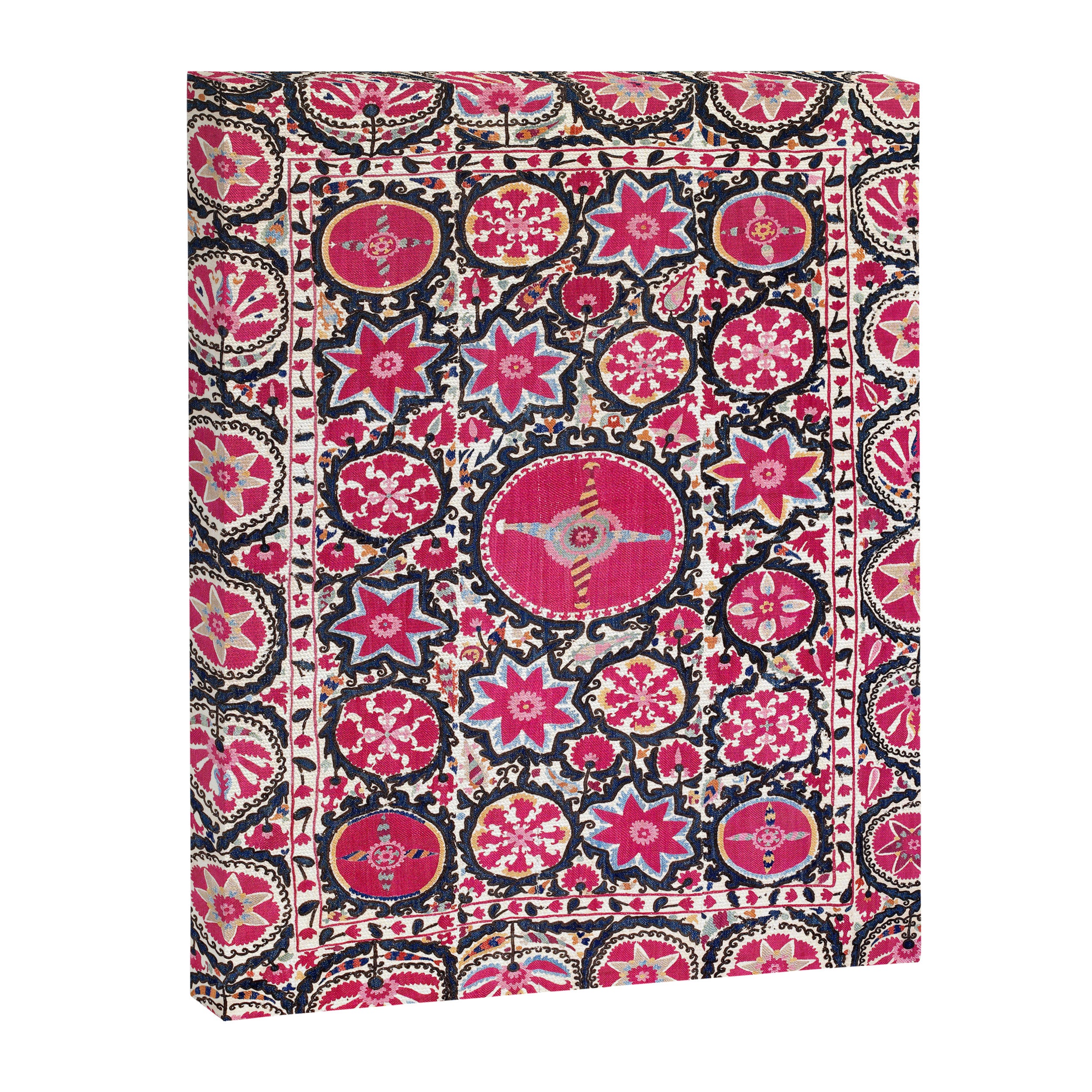 Ura Tube Suzani Northeast Uzbekistan Embroidery Print Canvas Print Gallery Image 3