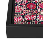 Ura Tube Suzani Northeast Uzbekistan Embroidery Print Framed Canvas Print Gallery Image 3