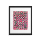 Ura Tube Suzani Northeast Uzbekistan Embroidery Print Framed Art Print Gallery Image 5