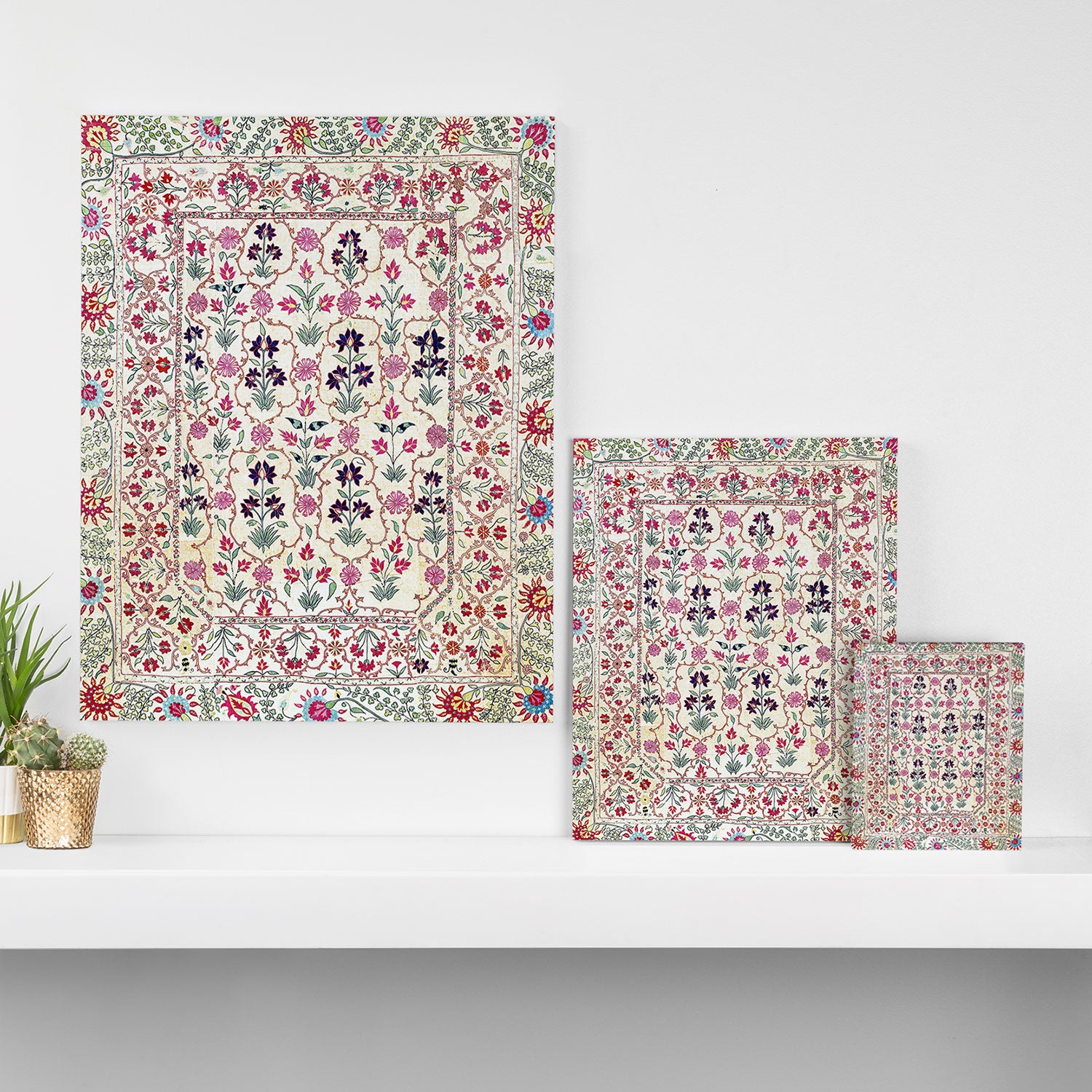Ura Tube Suzani Uzbekistan Embroidery Print Canvas Print Gallery Image 3