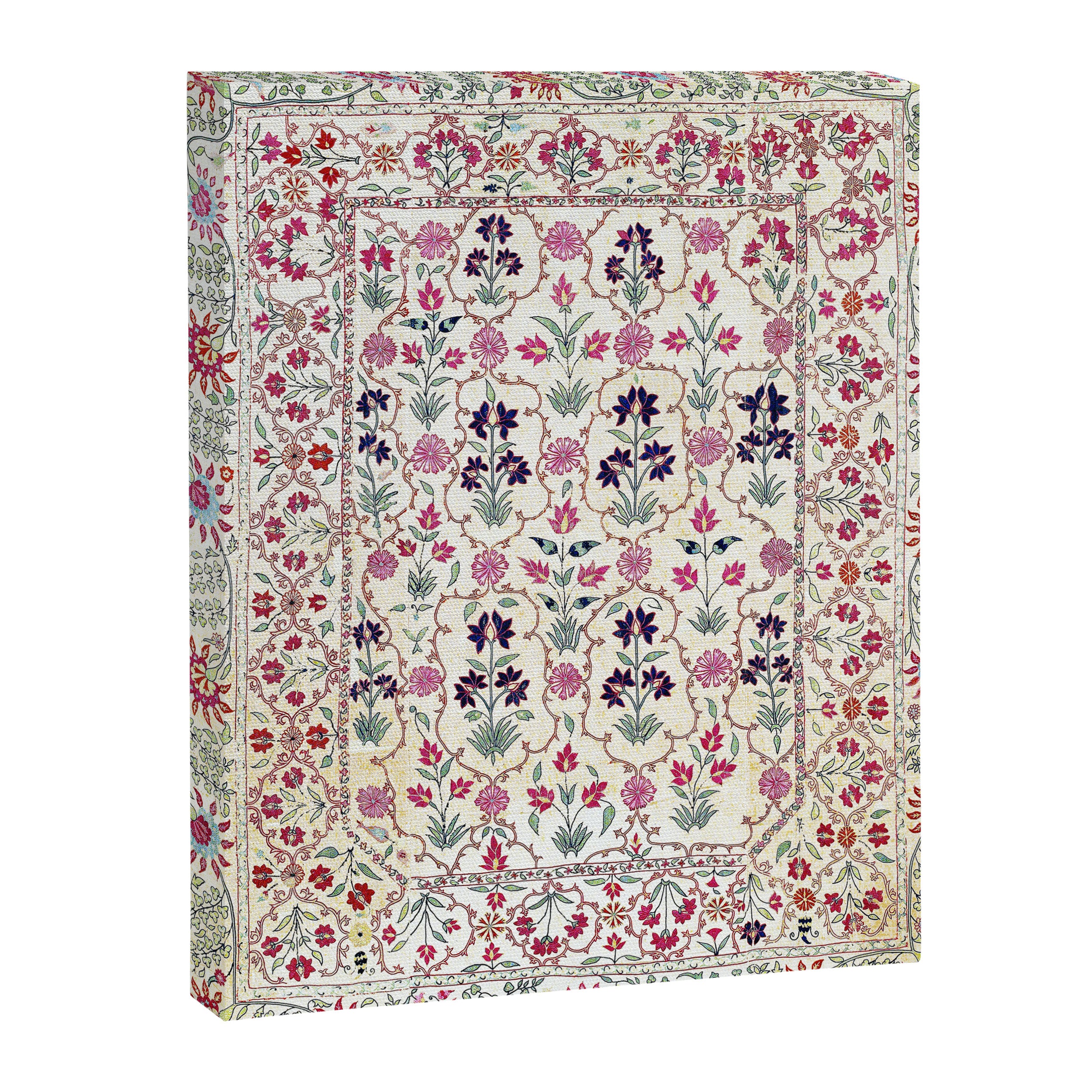 Ura Tube Suzani Uzbekistan Embroidery Print Canvas Print Gallery Image 3