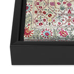 Ura Tube Suzani Uzbekistan Embroidery Print Framed Canvas Print Gallery Image 3