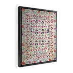 Ura Tube Suzani Uzbekistan Embroidery Print Framed Canvas Print Gallery Image 2