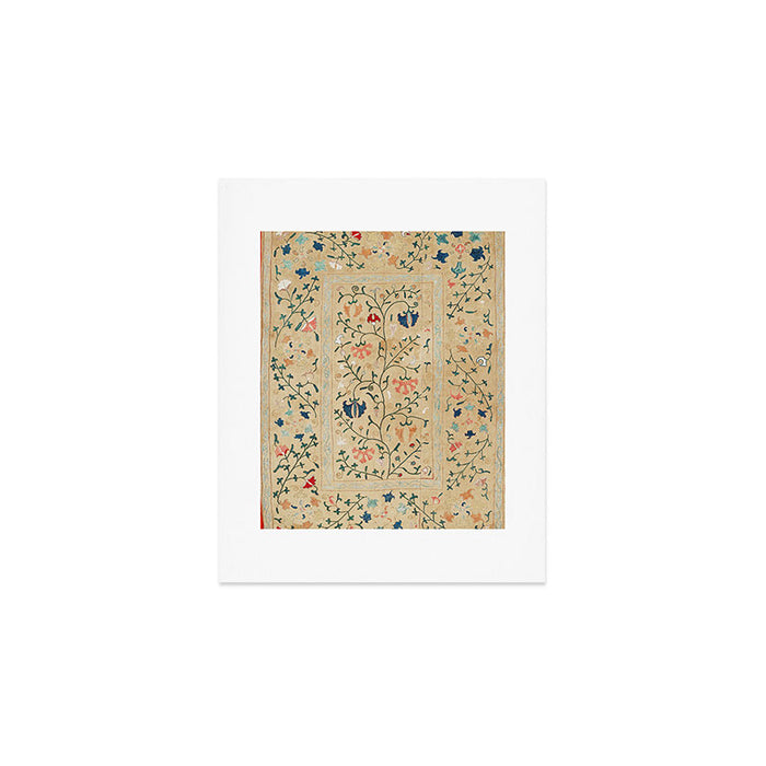 Uzbekistan Suzani Nim Print Art Print Gallery Image 1
