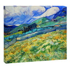 Van Gogh Mountain Meadow Landscape Painting Print Canvas Print Gallery Image 3
