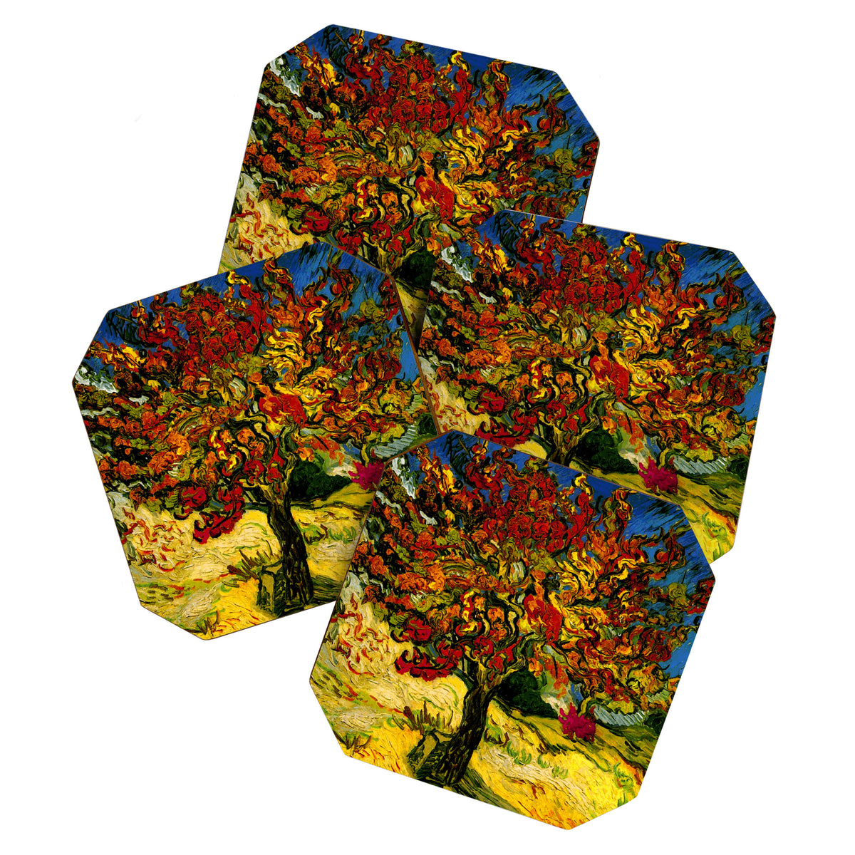 Van Gogh Mulberry Tree Coaster Gallery Image 1