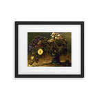 Van Gogh Still Life Bouquet of Daisies Vector Art Framed Art Print Gallery Image 4