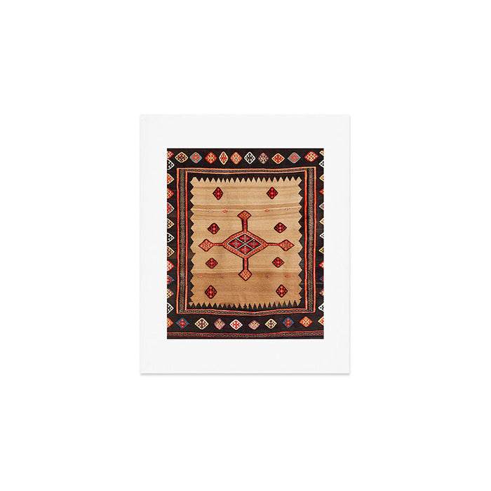 Varamin Ru Khorsi North Persian Table Cover Print Art Print Gallery Image 1