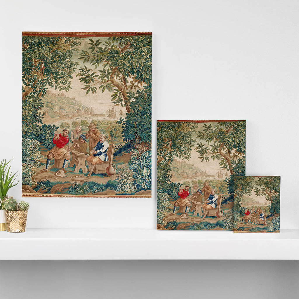 Verdure 18th Century French Tapestry Print Canvas Print Gallery Image 3