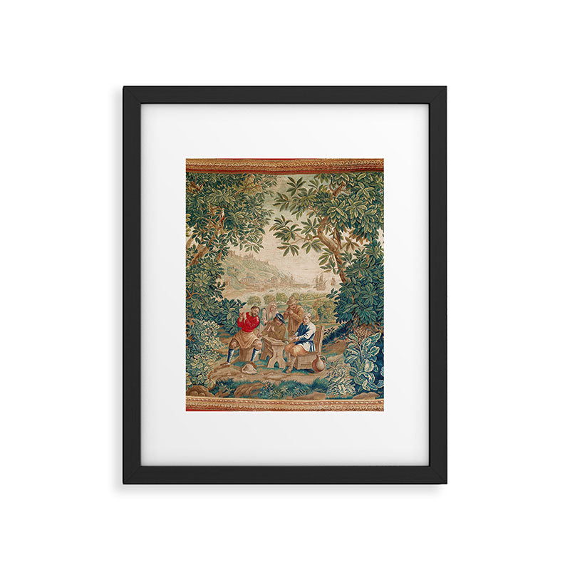 Verdure 18th Century French Tapestry Print Framed Art Print Gallery Image 6