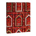 Vintage Bulgarian Niche Rug Print Canvas Print Gallery Image 3