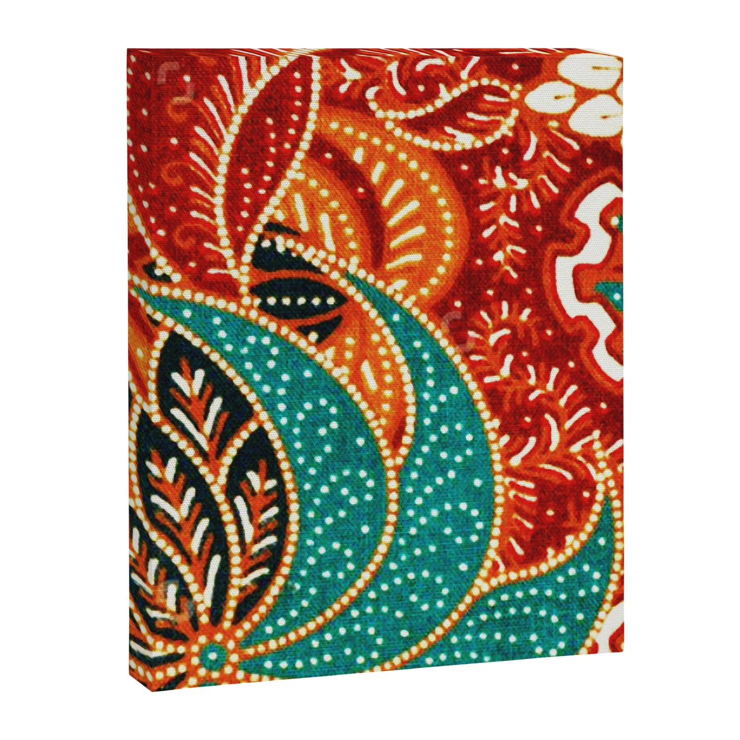 Vintage Indonesian Batik Print Canvas Print Gallery Image 3