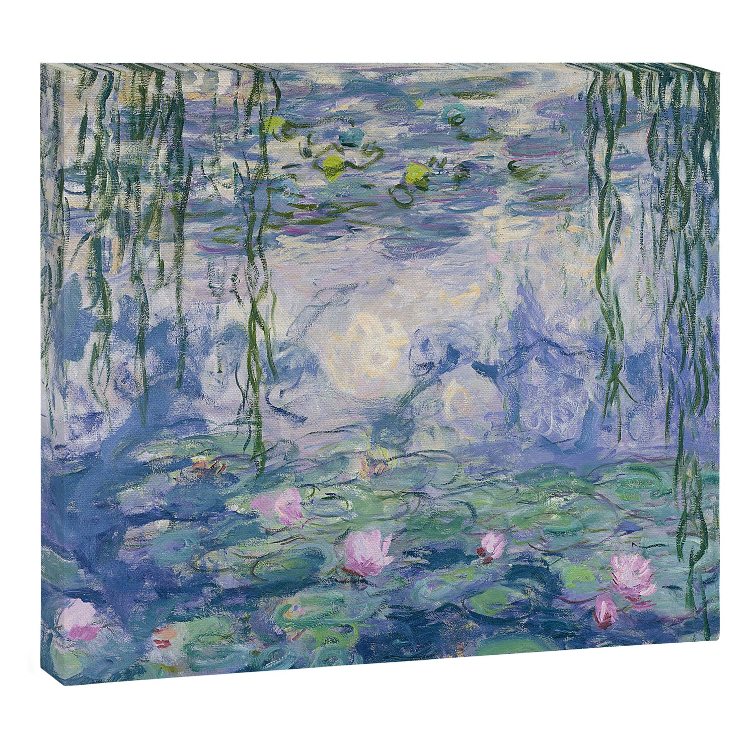 Water Lilies Claude Monet Fine Art Canvas Print Gallery Image 3