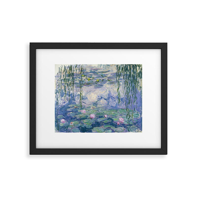 Water Lilies Claude Monet Fine Art Framed Art Print Gallery Image 4