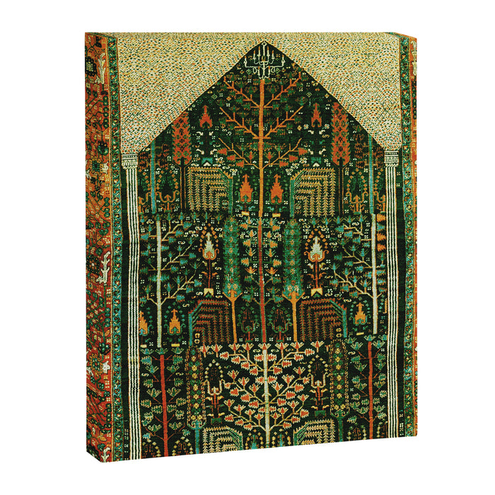 Weeping Willow Antique Bijar Persian Rug Print Canvas Print Gallery Image 1