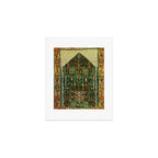 Weeping Willow Antique Bijar Persian Rug Print Art Print Gallery Image 1