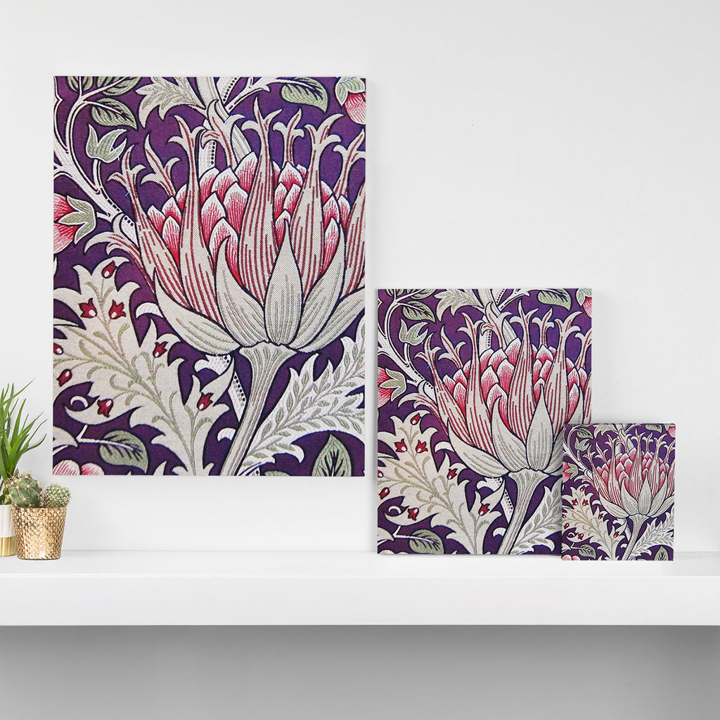 William Morris Artichoke Print Canvas Print Gallery Image 3