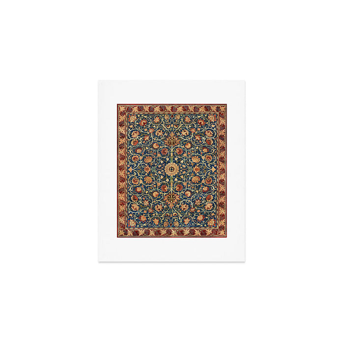 William Morris Floral Carpet Print Art Print Gallery Image 1