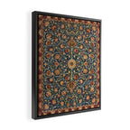 William Morris Floral Carpet Print Framed Canvas Print Gallery Image 2