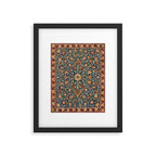 William Morris Floral Carpet Print Framed Art Print Gallery Image 4