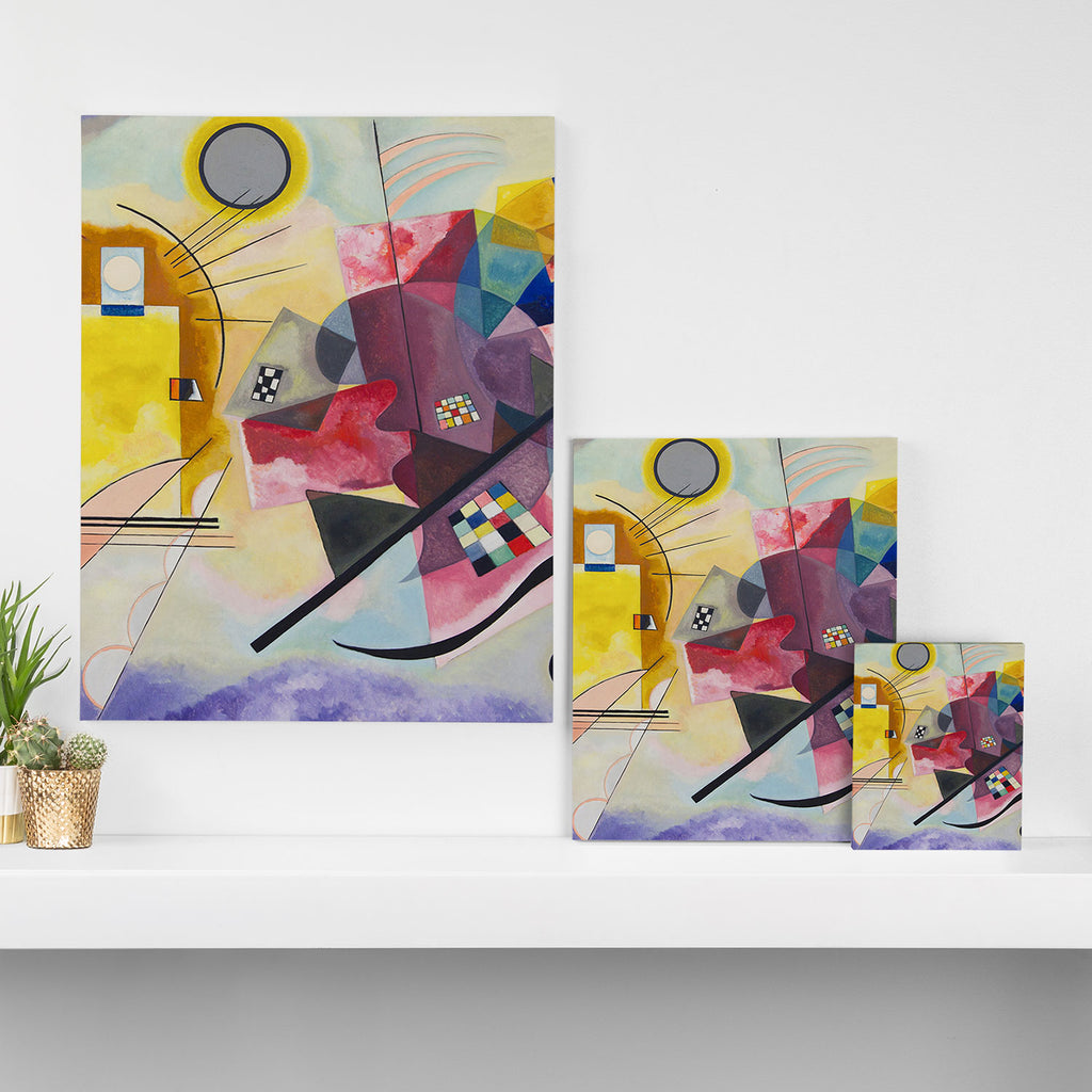 Yellow Red Blue Wassily Kandinsky 1925 Canvas Print Gallery Image 3
