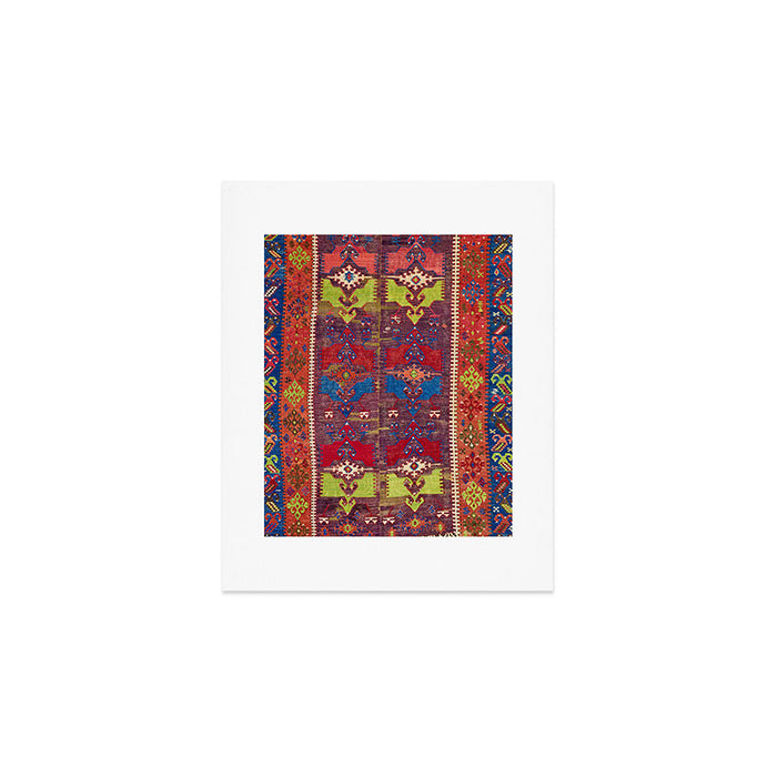 Yesilova Nigde Province Central Anatolian Kilim Print Art Print Gallery Image 1