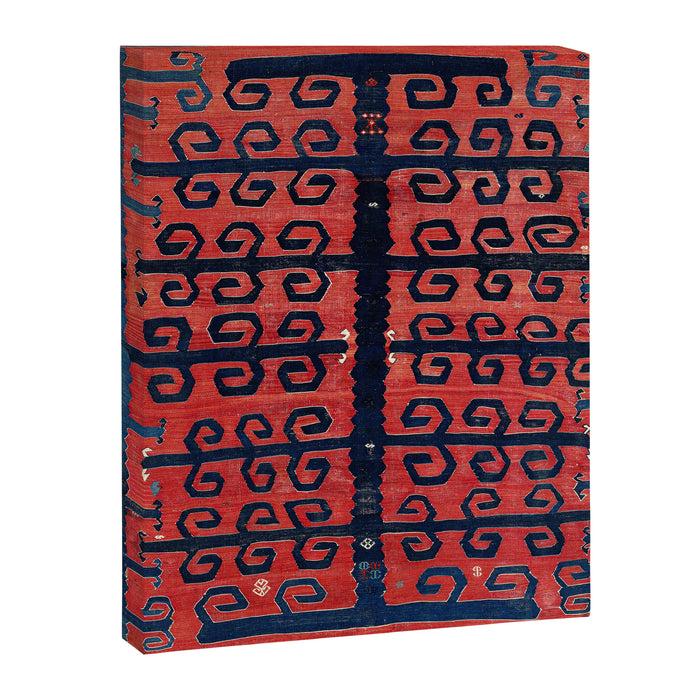 Yüncü  Antique Balikesir Turkish Kilim Print Canvas Print Gallery Image 1