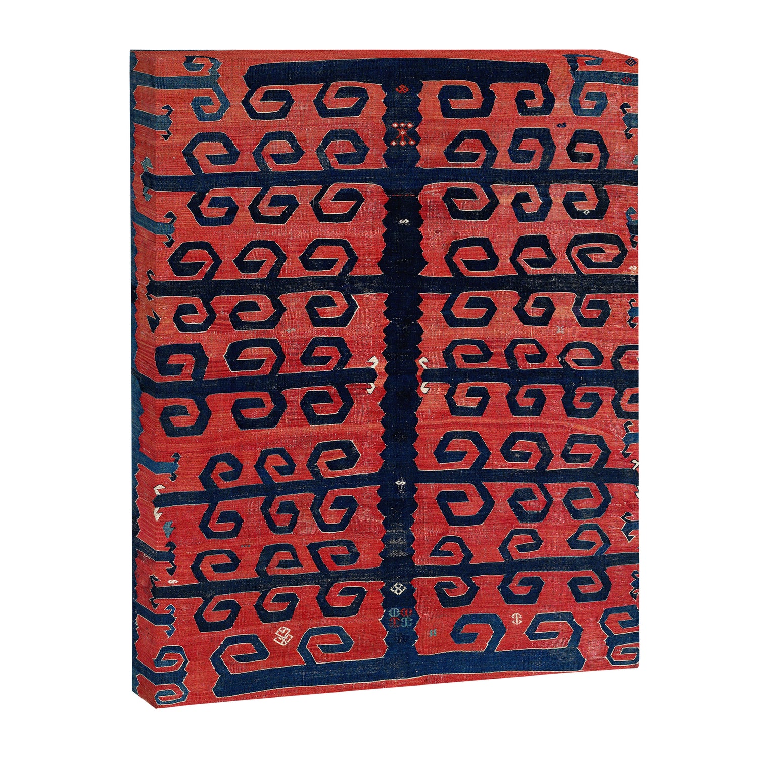 Yüncü  Antique Balikesir Turkish Kilim Print Canvas Print Gallery Image 3
