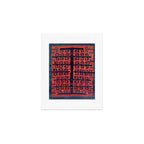 Yüncü  Antique Balikesir Turkish Kilim Print Art Print Gallery Image 1