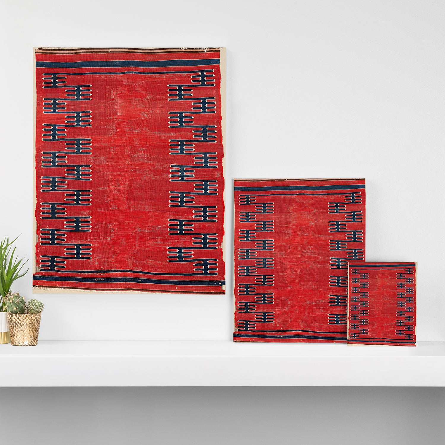 Yüncü Balikesir Northwest Anatolian Kilim Print Canvas Print Gallery Image 3