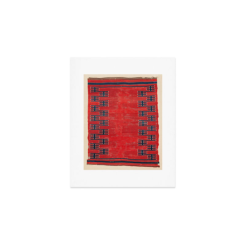 Yüncü Balikesir Northwest Anatolian Kilim Print Art Print Gallery Image 1