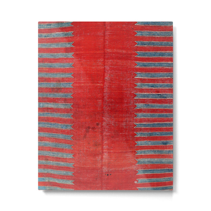 Yürük  Antique Manisa West Anatolian Kilim Print Metal Print Gallery Image 1