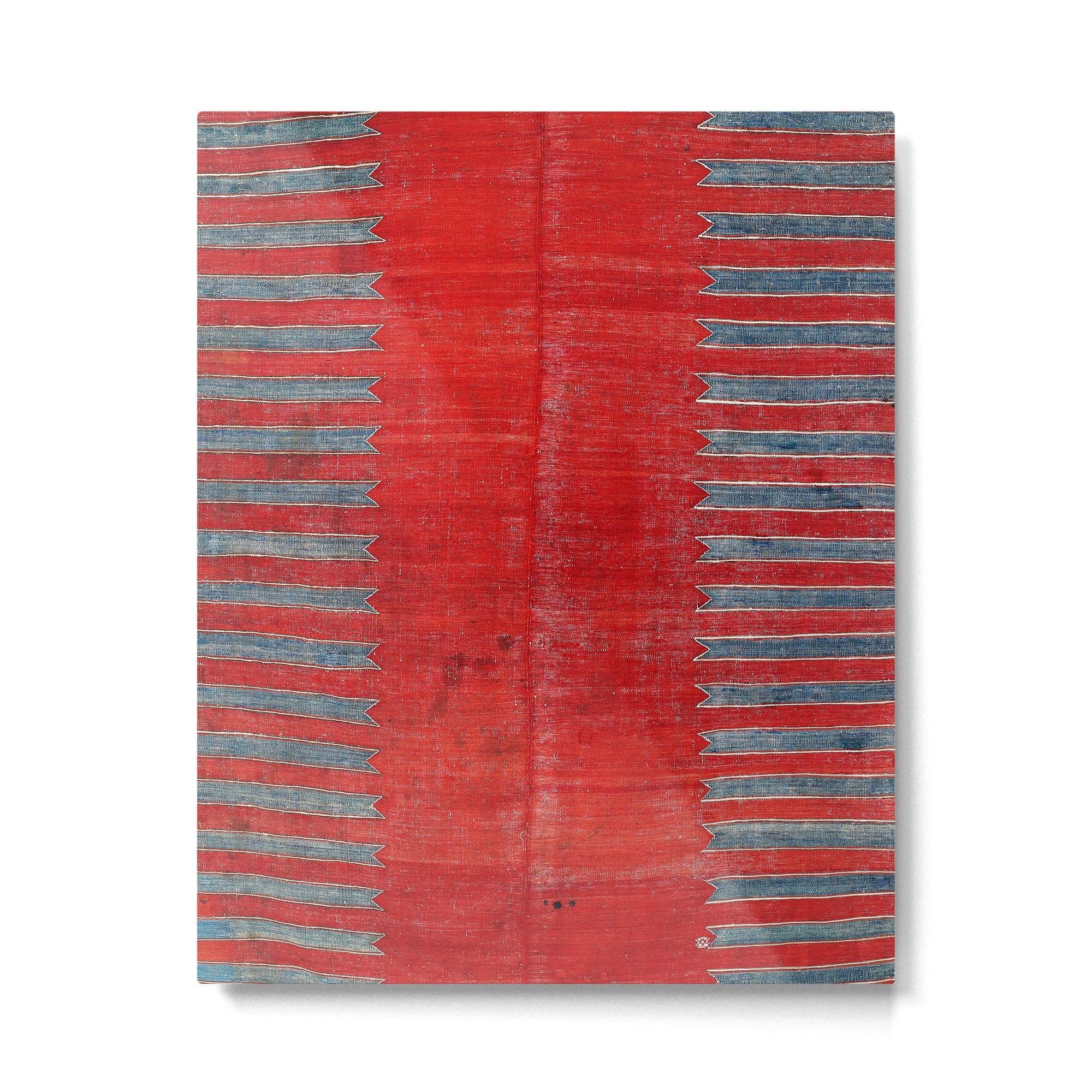 Yürük  Antique Manisa West Anatolian Kilim Print Metal Print Gallery Image 4