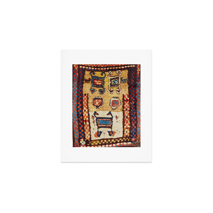 Zakatale Central Caucasus Sleeping Rug Print Art Print Gallery Image 1